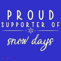 Proud Supporter Of Snow Days Mousepad thumb 1