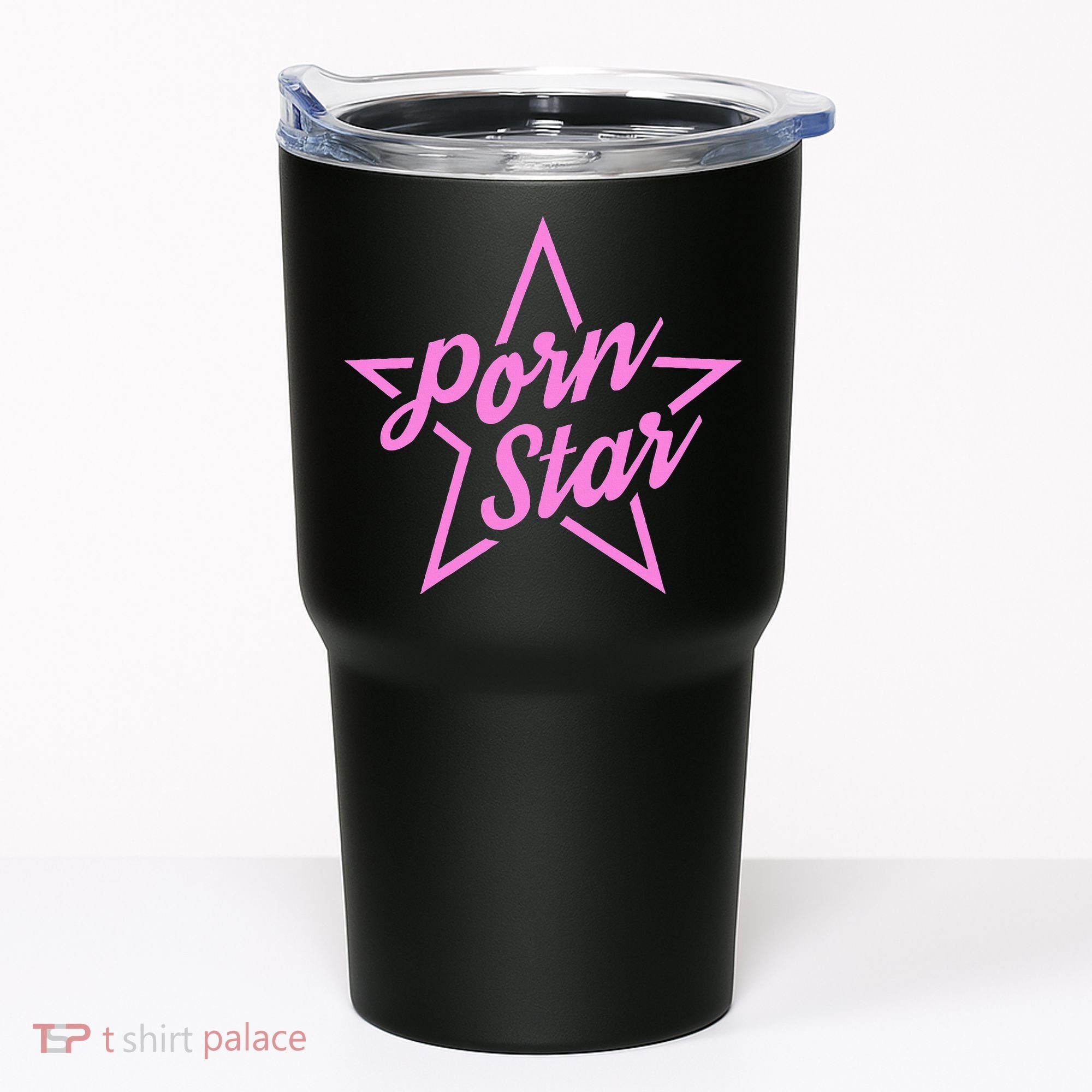 Porn Star Outline Graphic Tumbler