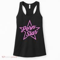 Porn Star Outline Graphic Women's Tank Top thumb 0