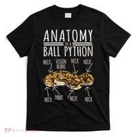 Python Snake Owner Anatomy Of A Ball Python T-Shirt thumb 0