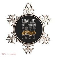 Python Snake Owner Anatomy Of A Ball Python Ornament thumb 0