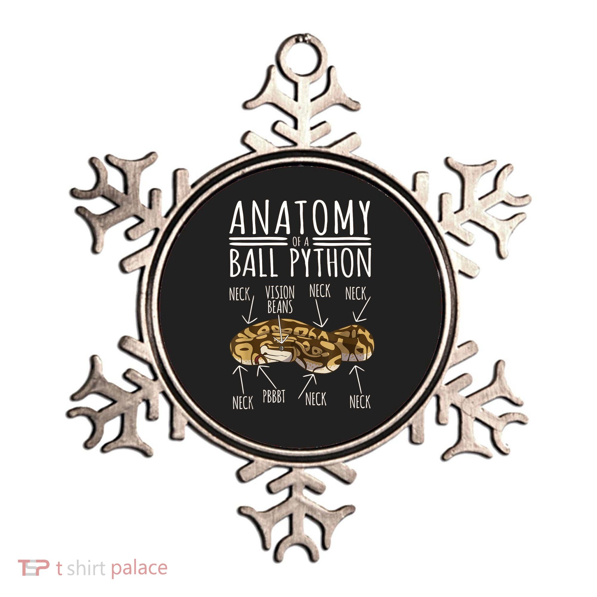 Python Snake Owner Anatomy Of A Ball Python Ornament
