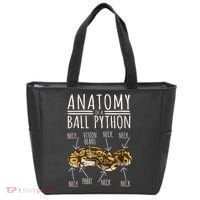 Python Snake Owner Anatomy Of A Ball Python Tote Bag thumb 0