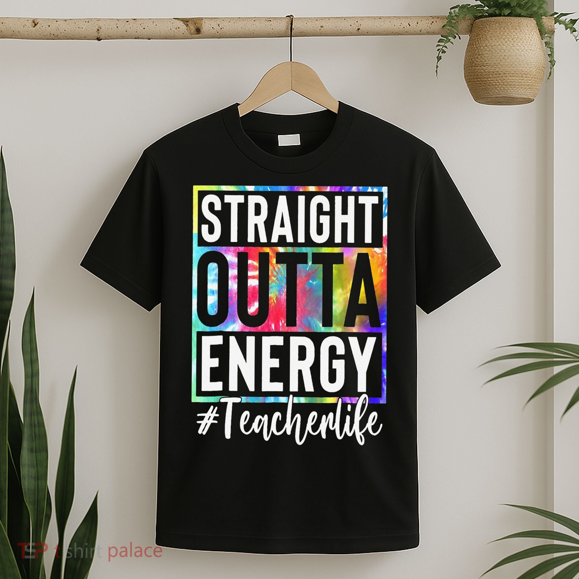 Paraprofessional Straight Outta Energy Teacher Life Gifts T-Shirt