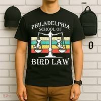Philadelphia School Of Bird Law Vintage Bird Lover T-Shirt thumb 6