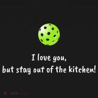 Pickleball Stay Out Of Kitchen, Pickleball Love Backpack thumb 2