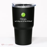 Pickleball Stay Out Of Kitchen, Pickleball Love Tumbler thumb 0