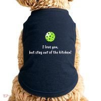 Pickleball Stay Out Of Kitchen, Pickleball Love Doggie Tank thumb 0