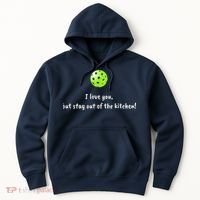 Pickleball Stay Out Of Kitchen, Pickleball Love Hoodie thumb 0