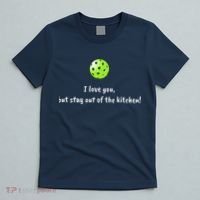 Pickleball Stay Out Of Kitchen, Pickleball Love T-Shirt thumb 5