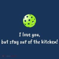 Pickleball Stay Out Of Kitchen, Pickleball Love Women's Hoodie thumb 2