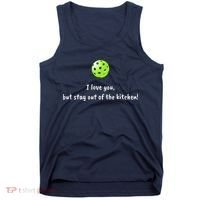 Pickleball Stay Out Of Kitchen, Pickleball Love Tank Top thumb 0