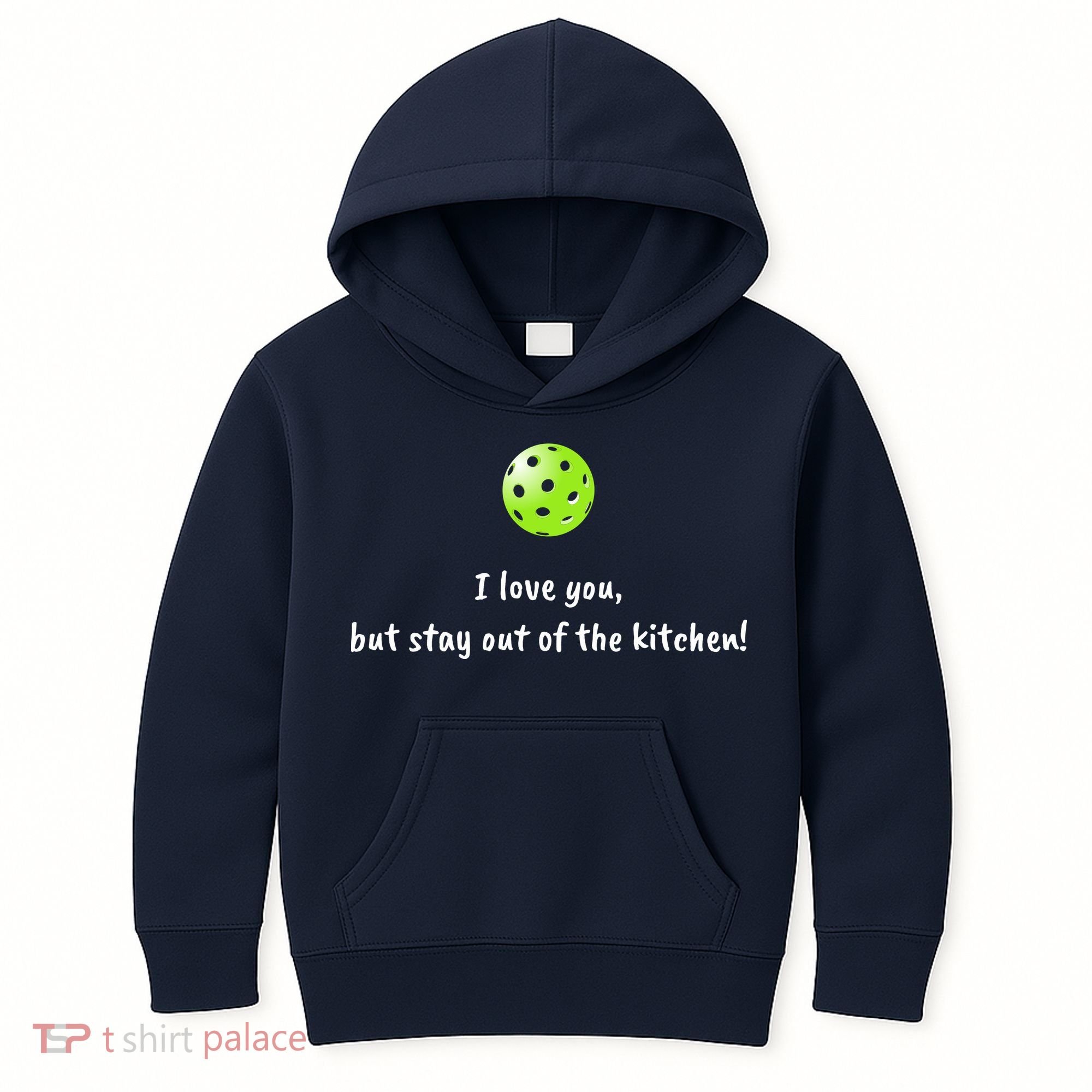 Pickleball Stay Out Of Kitchen, Pickleball Love Kids Hoodie