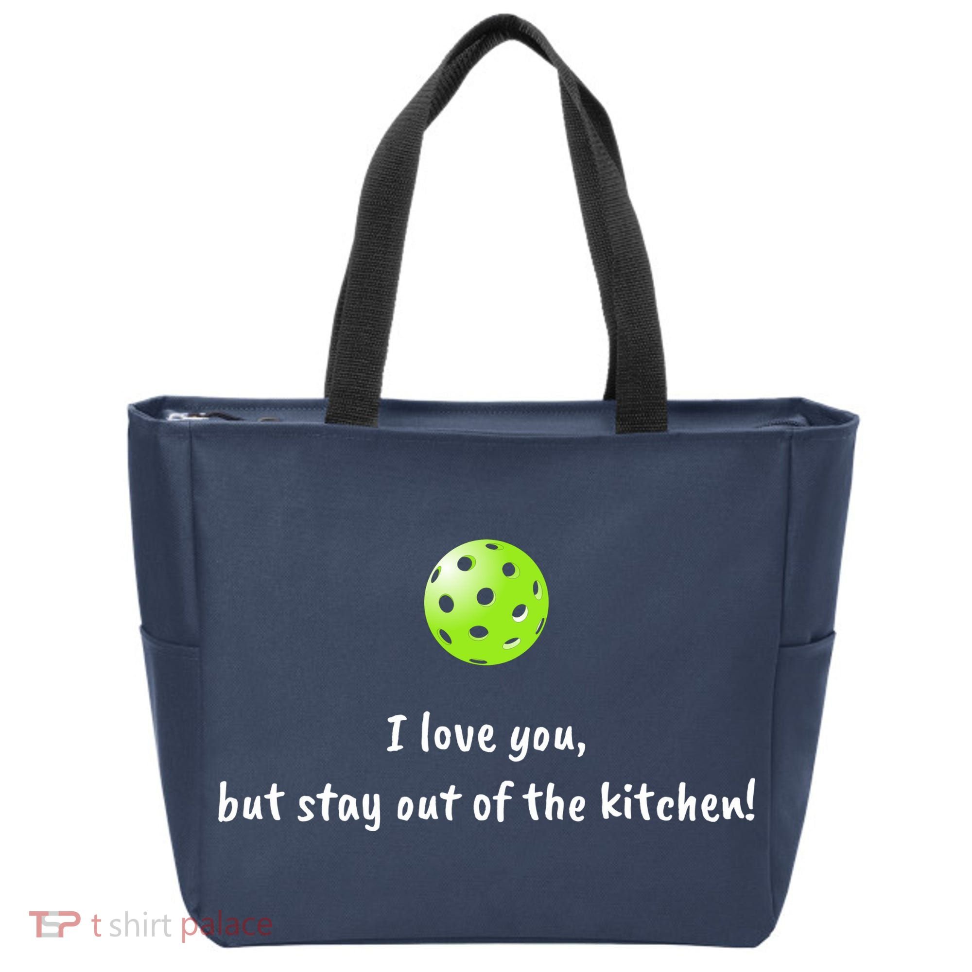 Pickleball Stay Out Of Kitchen, Pickleball Love Tote Bag