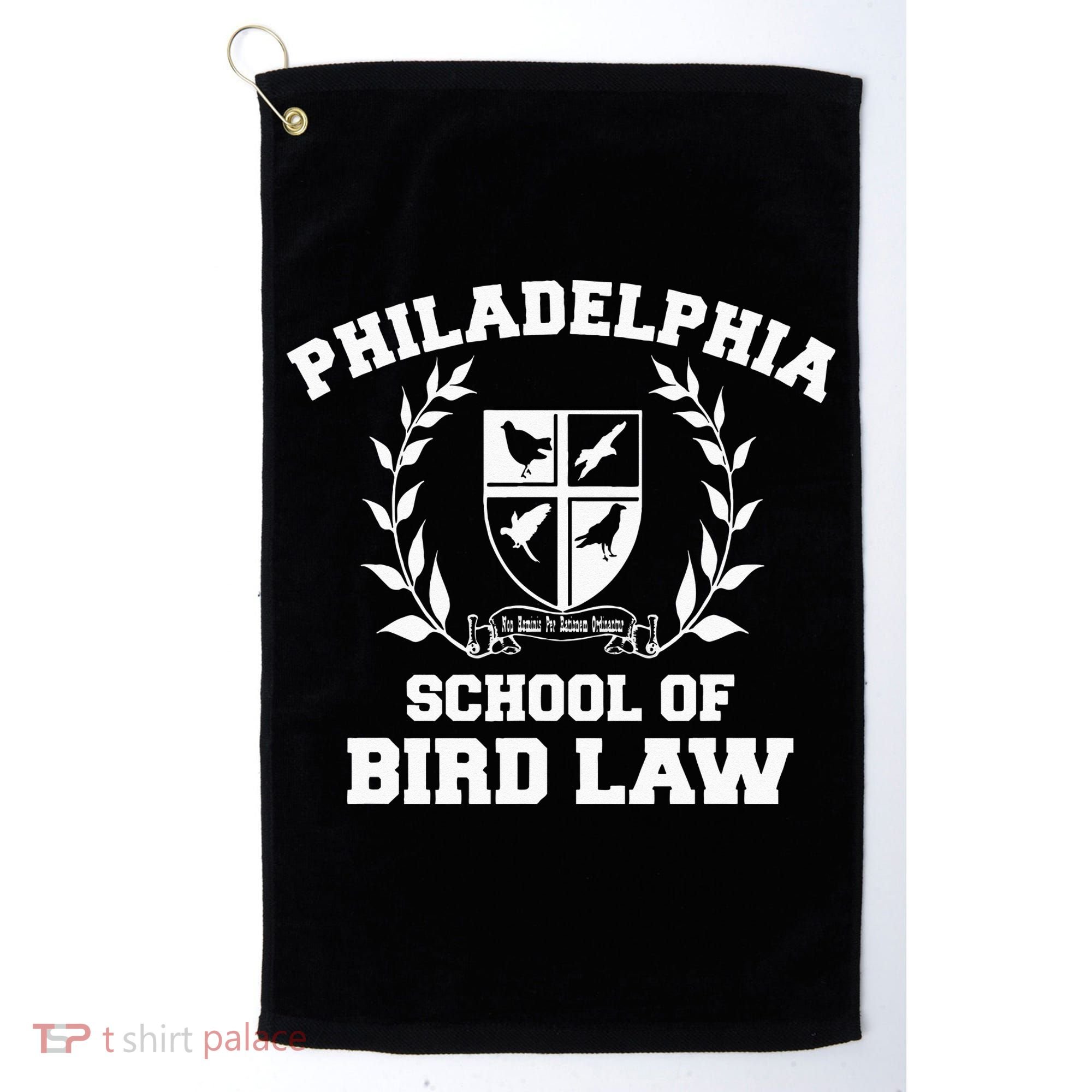 Philadelphia School Of Bird Law Golf Towel