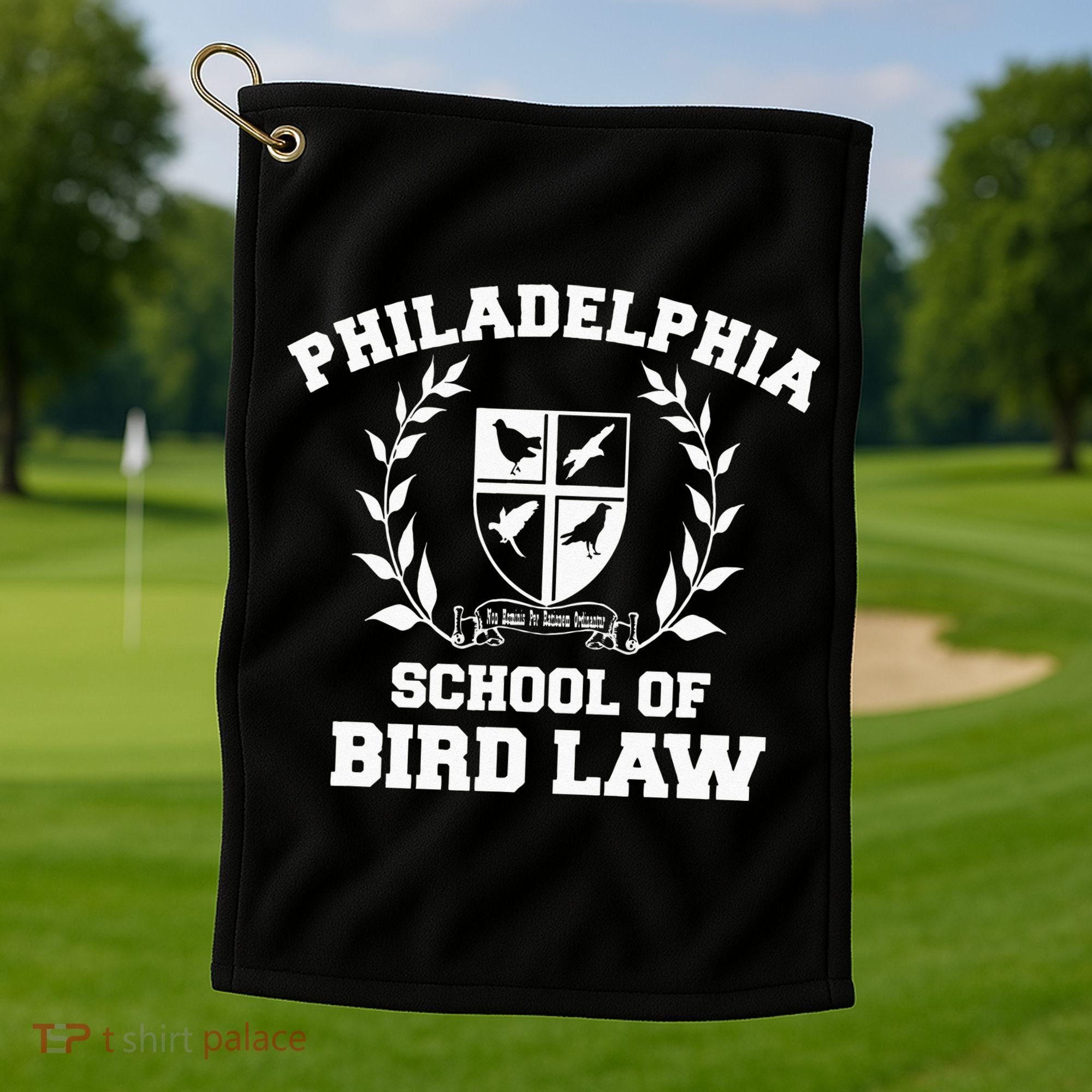Philadelphia School Of Bird Law Golf Towel