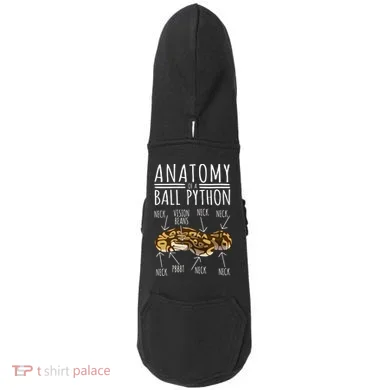 Python Snake Owner Anatomy Of A Ball Python Doddie Hoodie