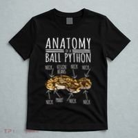 Python Snake Owner Anatomy Of A Ball Python T-Shirt thumb 5