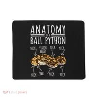 Python Snake Owner Anatomy Of A Ball Python Mousepad thumb 0