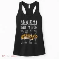 Python Snake Owner Anatomy Of A Ball Python Women's Tank Top thumb 0