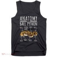 Python Snake Owner Anatomy Of A Ball Python Tank Top thumb 0