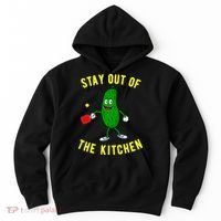 Pickleball Stay Out Of The Kitchen Funny Hoodie thumb 0