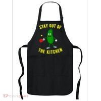 Pickleball Stay Out Of The Kitchen Funny Apron thumb 0