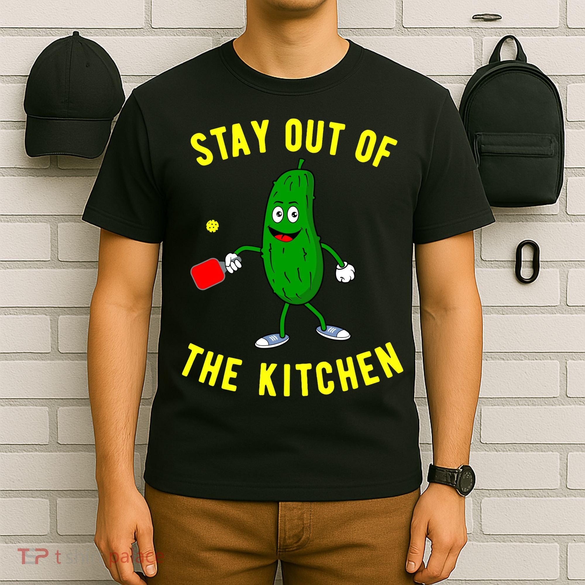 Pickleball Stay Out Of The Kitchen Funny T-Shirt