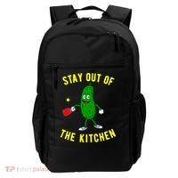 Pickleball Stay Out Of The Kitchen Funny Backpack thumb 0