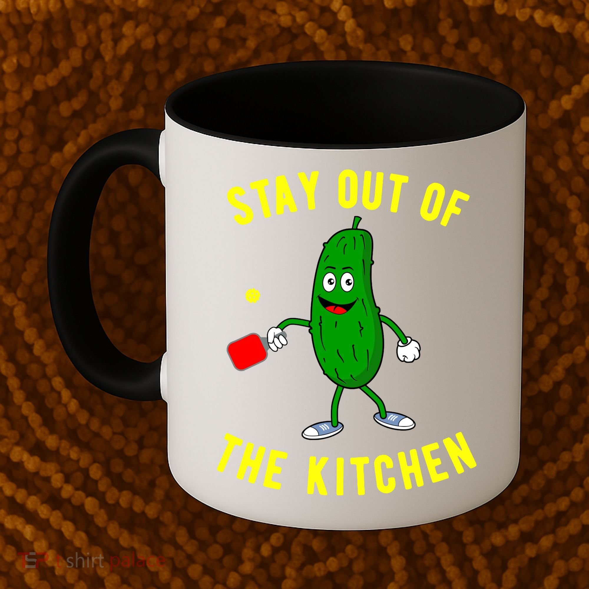 Pickleball Stay Out Of The Kitchen Funny Coffee Mug