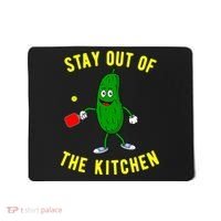 Pickleball Stay Out Of The Kitchen Funny Mousepad thumb 0