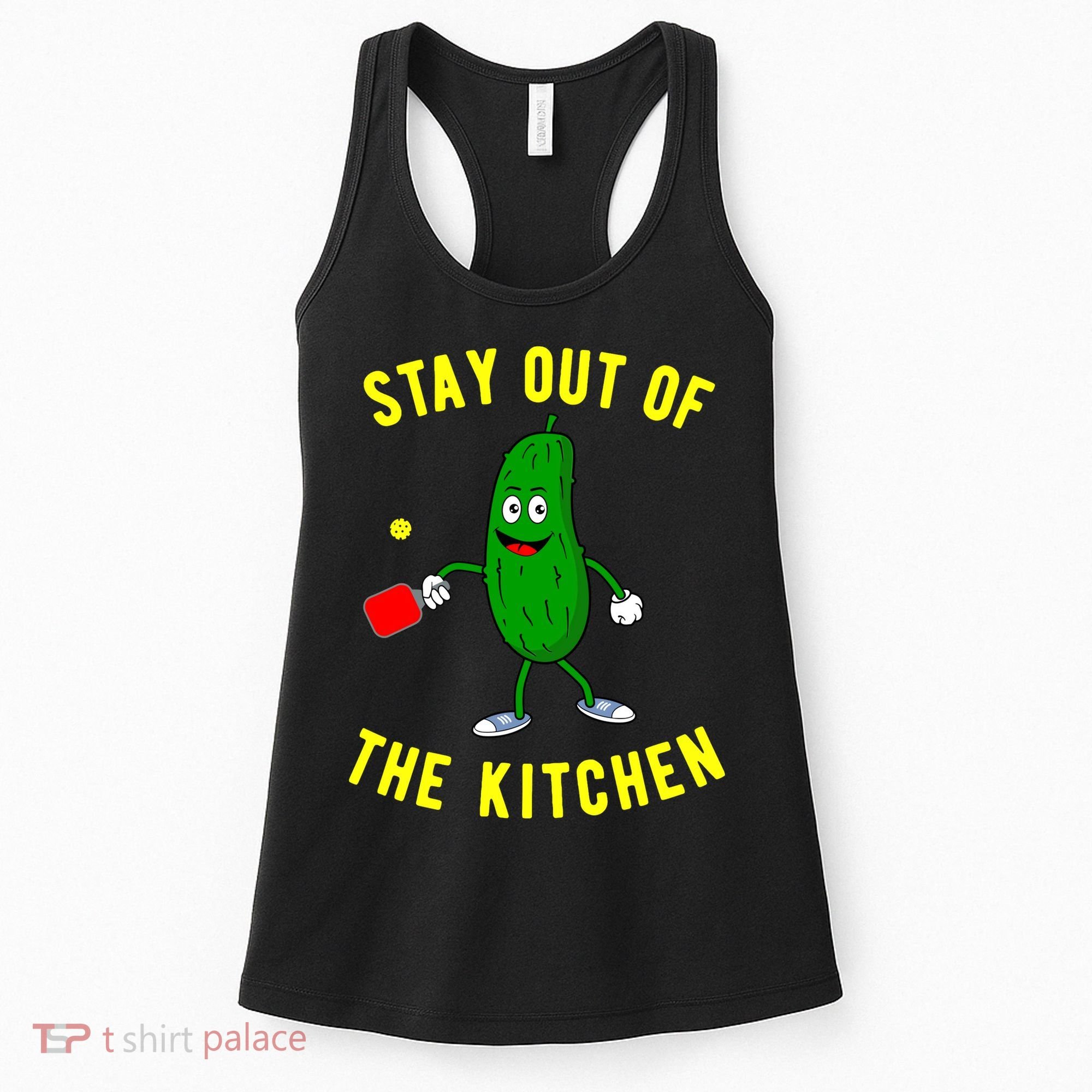 Pickleball Stay Out Of The Kitchen Funny Women's Tank Top