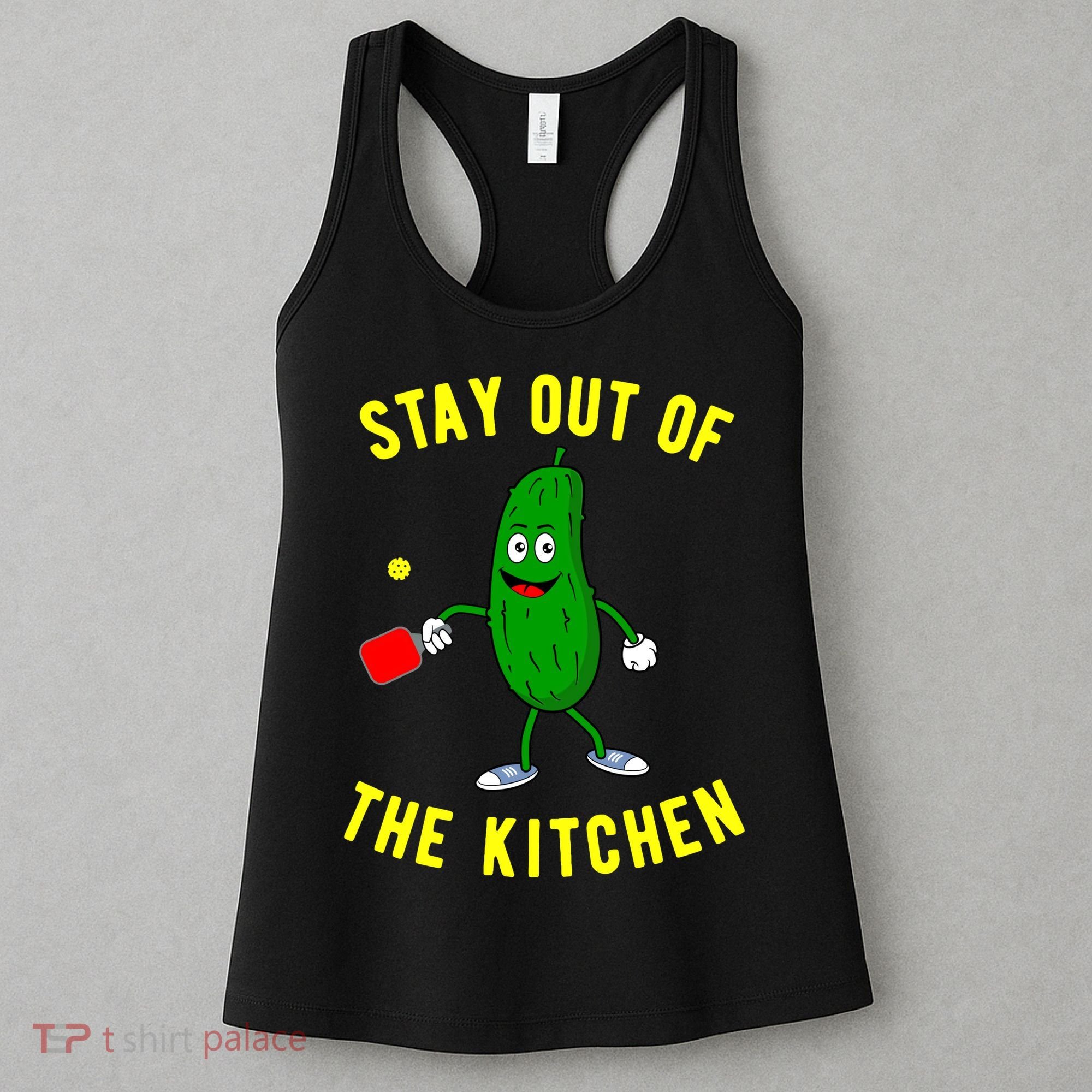 Pickleball Stay Out Of The Kitchen Funny Women's Tank Top
