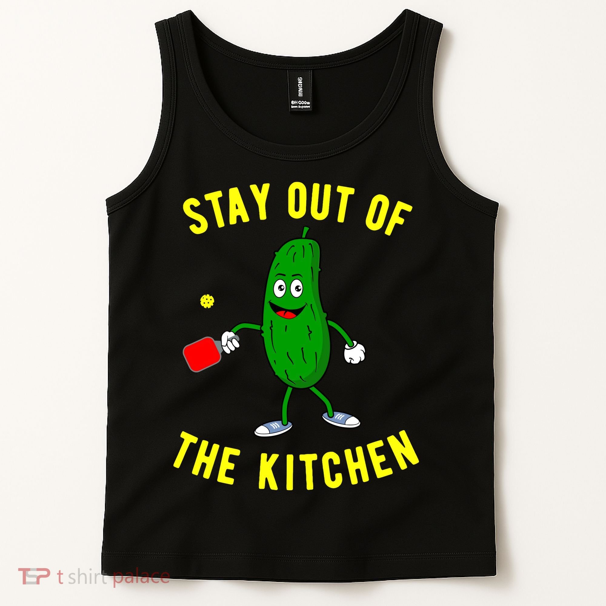 Pickleball Stay Out Of The Kitchen Funny Tank Top