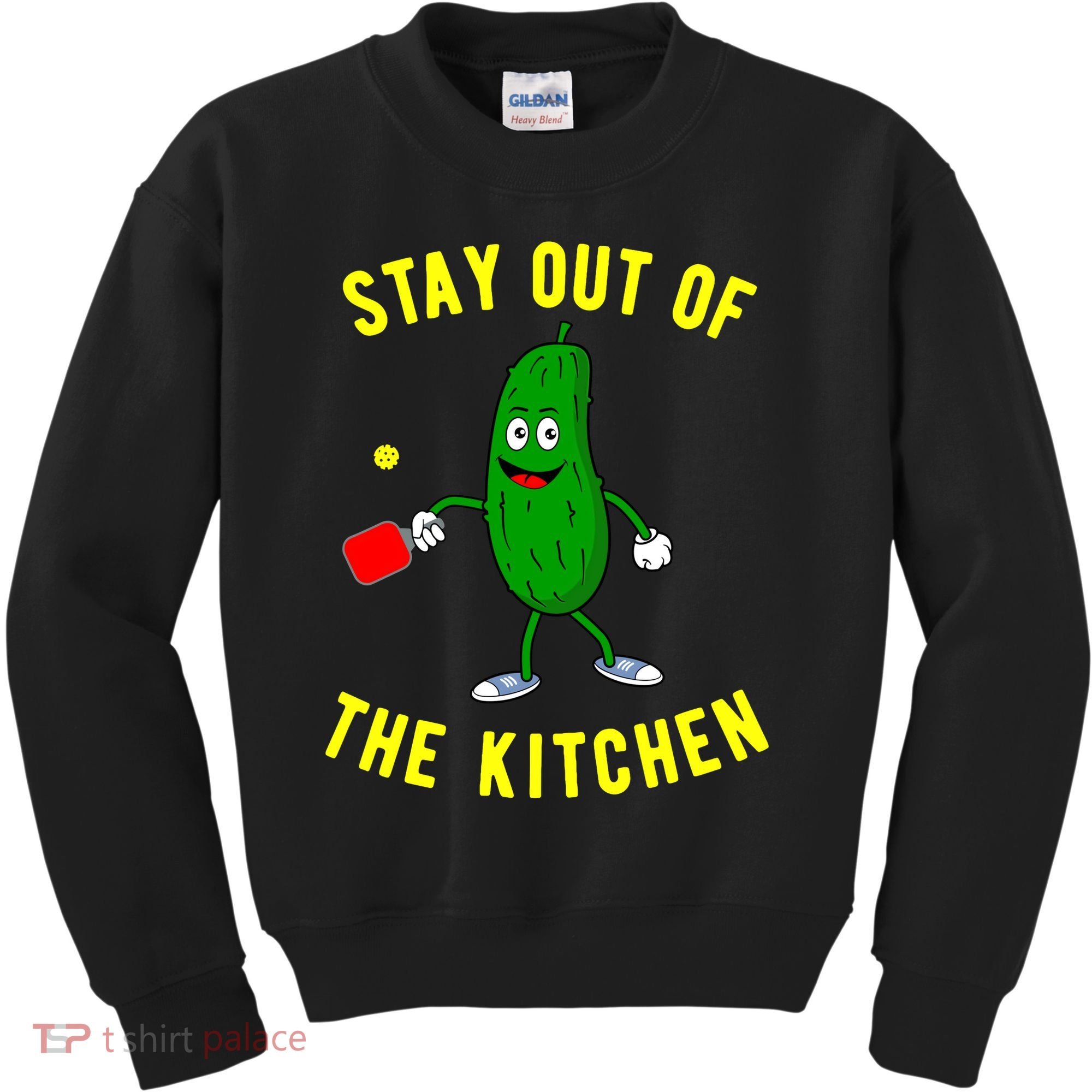 Pickleball Stay Out Of The Kitchen Funny Kids Sweatshirt