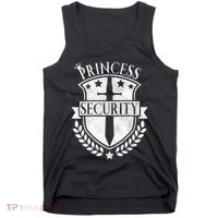 Princess Security Outfit Bday Princess Security Costume Tank Top thumb 0