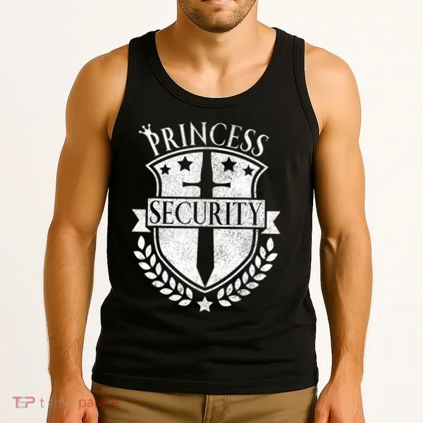 Princess Security Outfit Bday Princess Security Costume Tank Top