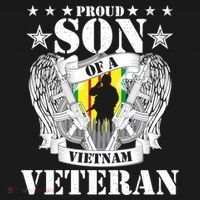 Proud Son Of A Vietnam Veteran Us Patriotic Veteran's Day Gift Women's Hoodie thumb 2