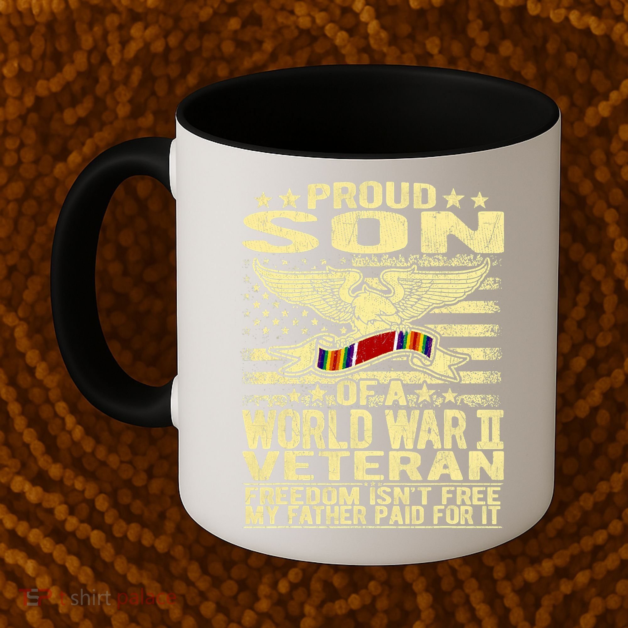 Proud Son Of A World War 2 Veteran Meaningful Gift Coffee Mug