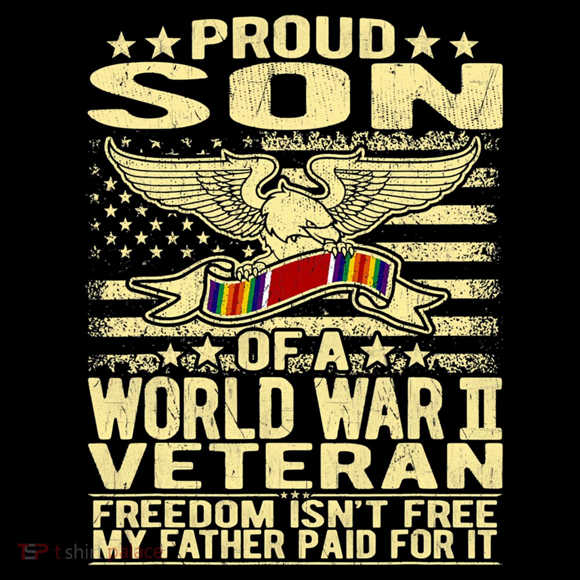 Proud Son Of A World War 2 Veteran Meaningful Gift Coffee Mug