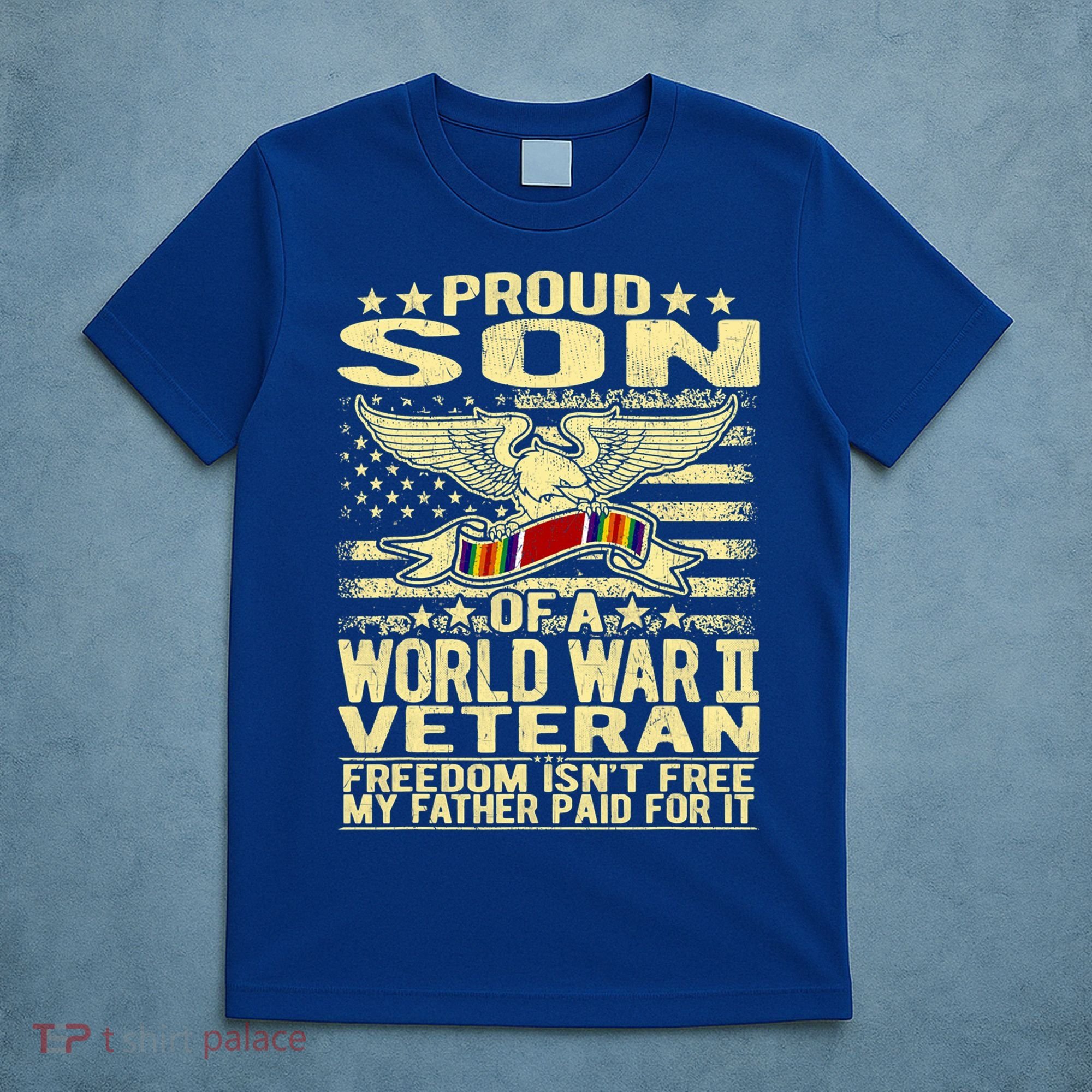Proud Son Of A World War 2 Veteran Meaningful Gift T-Shirt