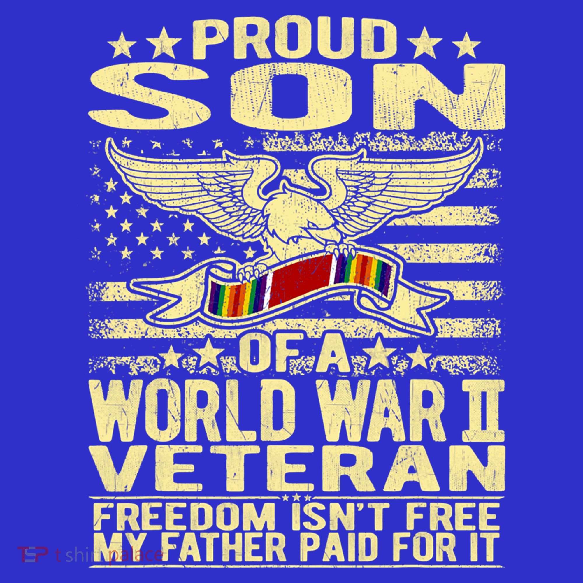 Proud Son Of A World War 2 Veteran Meaningful Gift Visor