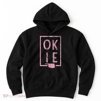 Pink State of Oklahoma Okie Hoodie thumb 0