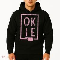 Pink State of Oklahoma Okie Hoodie thumb 2