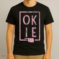 Pink State of Oklahoma Okie T-Shirt thumb 3
