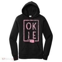 Pink State of Oklahoma Okie Women's Hoodie thumb 0