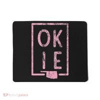 Pink State of Oklahoma Okie Mousepad thumb 0