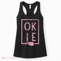 Pink State of Oklahoma Okie Women's Tank Top thumb 0