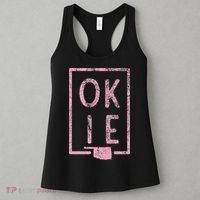 Pink State of Oklahoma Okie Women's Tank Top thumb 3