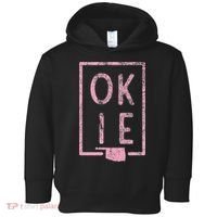 Pink State of Oklahoma Okie Toddler Hoodie thumb 0